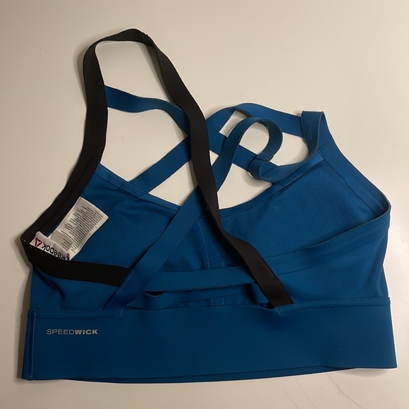 Limited Edition Reebok Blue Sports Bra - Picture 3 of 6
